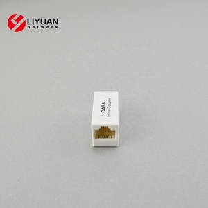 Liyuan Cat6 <span class=keywords><strong>RJ45</strong></span> <span class=keywords><strong>Coupler</strong></span> mô hình LY-SB42 Mạng Cáp Extender nữ để nữ thẳng <span class=keywords><strong>Modular</strong></span> Inline <span class=keywords><strong>Coupler</strong></span> - Product Image 4