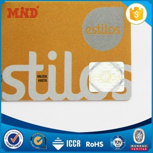 MDC1144 size standard blank tk4100 rfid card with uid number printout in White - Product Image 3
