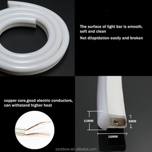 50 m <span class=keywords><strong>led</strong></span> neon flex RGB neón hogar iluminación 12 V 24 V cuerda flex <span class=keywords><strong>luz</strong></span> de neón - Product Image 6