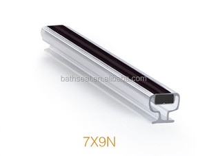 Tira de Sellado para Puerta de <span class=keywords><strong>Ducha</strong></span> de Aluminio, Sellado Magnético Flexible de PVC - Product Image 3