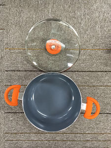 Ensemble de casseroles antiadhésives en céramique, aluminium, 7 pièces, comprenant une casserole de 16 cm + une poêle de 18 cm + des casseroles de 20/24 cm - Product Image 6