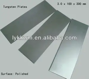 Tungsten Sheet Metals