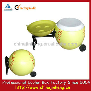 De Picnic <span class=keywords><strong>vino</strong></span> de la bebida de fútbol con ruedas, Hielo nevera portátil, Enfriador de agua - Product Image 2