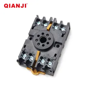 QIANJI Low Price 8 Pins Timer Relays Socket 8PFA (P2CF08) Mk2p Base