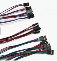 Electrical drähte 22awg 2 3 4 5 6 8 10 12 pin Connector mit bunte Wire harness für flache laptop band kabel
