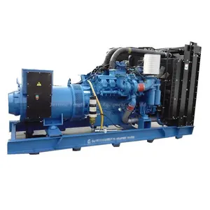 1280kw 1600kva Silent Cabinet/open Type Generator Use MTU Diesel Engine 16V2000G65