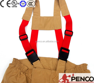 Chaqueta de traje de bomberos, <span class=keywords><strong>ropa</strong></span> de bombero, caqui, <span class=keywords><strong>ropa</strong></span> de trabajo ignífuga - Product Image 6