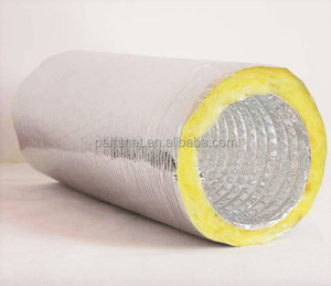 Conduit de <span class=keywords><strong>climatisation</strong></span> / Isolation de conduit de <span class=keywords><strong>climatisation</strong></span> / Conduit flexible isolé en aluminium - Product Image 1