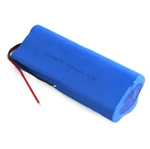 18650 Batteria Li-Ion 7.4 v 7800 mah 2S3P Personalizzato 7.2 v Ricaricabile Batterie 6 v Tensione di Fine di Scarico