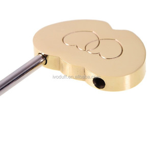 Candado de Latón Doble con Forma de Corazón a Precio de Mayoreo para Regalos del Día de San Valentín - Product Image 2