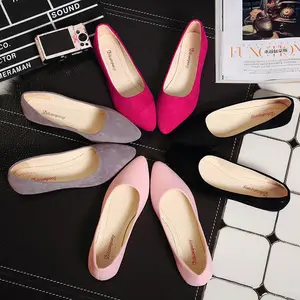时尚休闲鞋女性女士批发中国鞋女士平底鞋 CC265