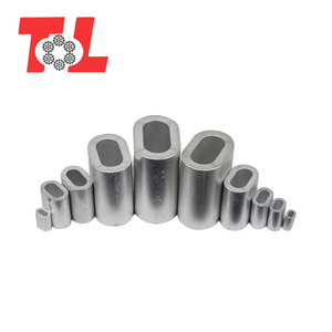سعر المصنع سلك معدني حبل الأكمام الفولاذ المقاوم للصدأ swage الأكمام - Product Image 5
