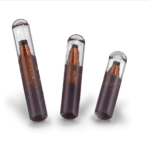 פסיבי LF 134.2KHZ 1.25x7mm שבב חיית מחמד למעקב חיה