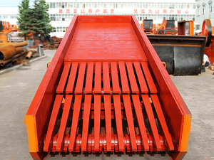 Alimentatore per tramoggia vibrante in pietra del produttore con piastra per applicazioni di alimentazione mineraria - Product Image 5