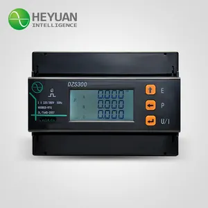 Din Rail Ba Pha Màn Hình Năng Lượng Thông Minh Kỹ Thuật Số Watt Hour Meter RS485