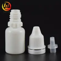 Branco pe 8ml 10ml ml plástico colírio recipiente conta-gotas ml 30 15 5ml squeeze garrafa médica