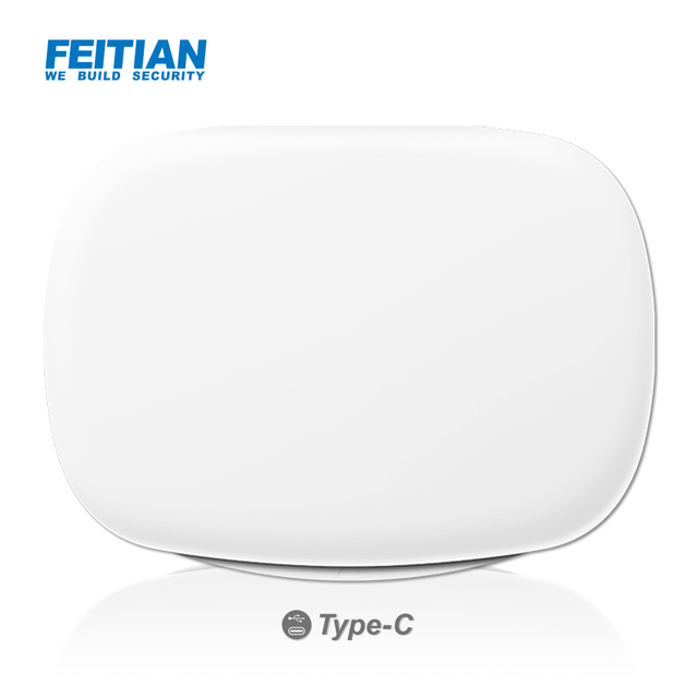 Feitian Contact IC Chip USB Type C Smart Card Reader R301-C-C25 ABS Material ISO 14443A Protocol Multi-OS for EMV Certification