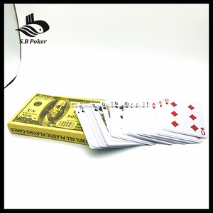 Publicidad personalizada barato plástico naipes Poker pulsera plegable mesa de póquer - Product Image 1