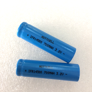 Lifepo4 Batería Solar IFR14500 3.<span class=keywords><strong>2</strong></span> V 700 Mah de Litio Li-Ion Células - Product Image 1