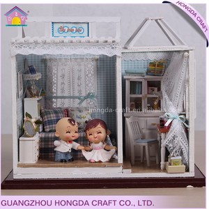 Montado BRICOLAJE <span class=keywords><strong>casa</strong></span> de muñecas en miniatura muebles miniaturas - Product Image 4
