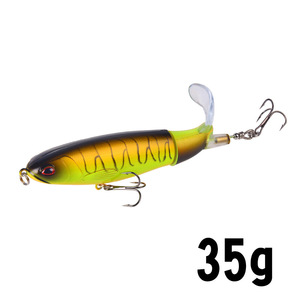 Leurre de <span class=keywords><strong>pêche</strong></span> <span class=keywords><strong>Whopper</strong></span> Popper 10cm/14cm, appât artificiel, <span class=keywords><strong>plopper</strong></span> dur, queue rotative souple, équipement de <span class=keywords><strong>pêche</strong></span> - Product Image 5