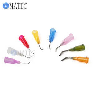 Distribution de colle fluide à usage industriel 1/2 pouces 45 degrés coudé 14G-27 jauge Luer Lock <span class=keywords><strong>seringue</strong></span> de distribution pointe d'aiguille - Product Image 2