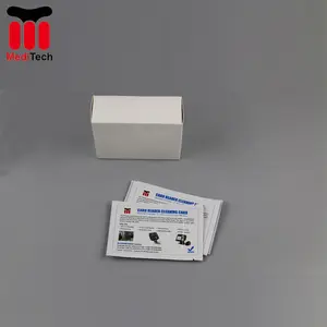 Shenzhen Cleaning Card Manufacturer For Fargo Zebra Evolis IDP Smart Datacard Card Printer Cleaning Kit includes 10 CR80 cards