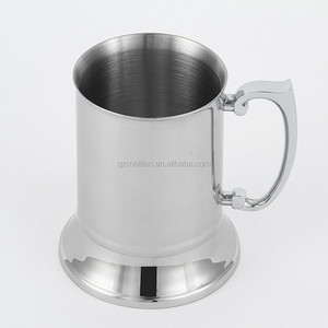 Doble pared de acero inoxidable de <span class=keywords><strong>la</strong></span> taza grande con mango taza de hielo llama Cocktail Tool Bar Glass <span class=keywords><strong>en</strong></span> Guangzhou - Product Image 2