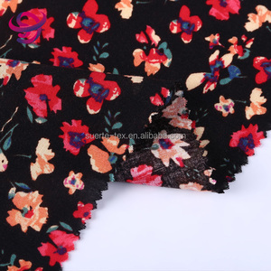 Shaoxing textil proveedor china de buena calidad viscosa impresa 100% <span class=keywords><strong>tela</strong></span> de rayón - Product Image 3