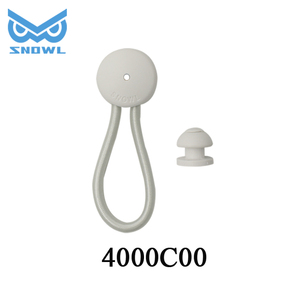 SNOWL camion voiture toile couverture bouton de verrouillage pièces de verrouillage en plastique cordon en Nylon sangle de verrouillage Tho - Product Image 2