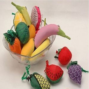 Tùy chỉnh Chứng Khoán không thấm nước Trọng lượng nhẹ Polyester Nylon Túi Bán buôn động vật đầu trái cây hình dạng hàng tạp hóa Tote có thể gập lại mua sắm túi - Product Image 3