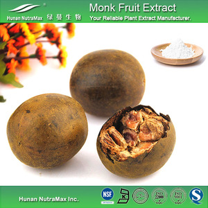 Muestra libre <span class=keywords><strong>precio</strong></span> de fábrica extracto de fruta monje 40% mogrosides V, Monk fruta <span class=keywords><strong>azúcar</strong></span>, Luo Han Guo - Product Image 1