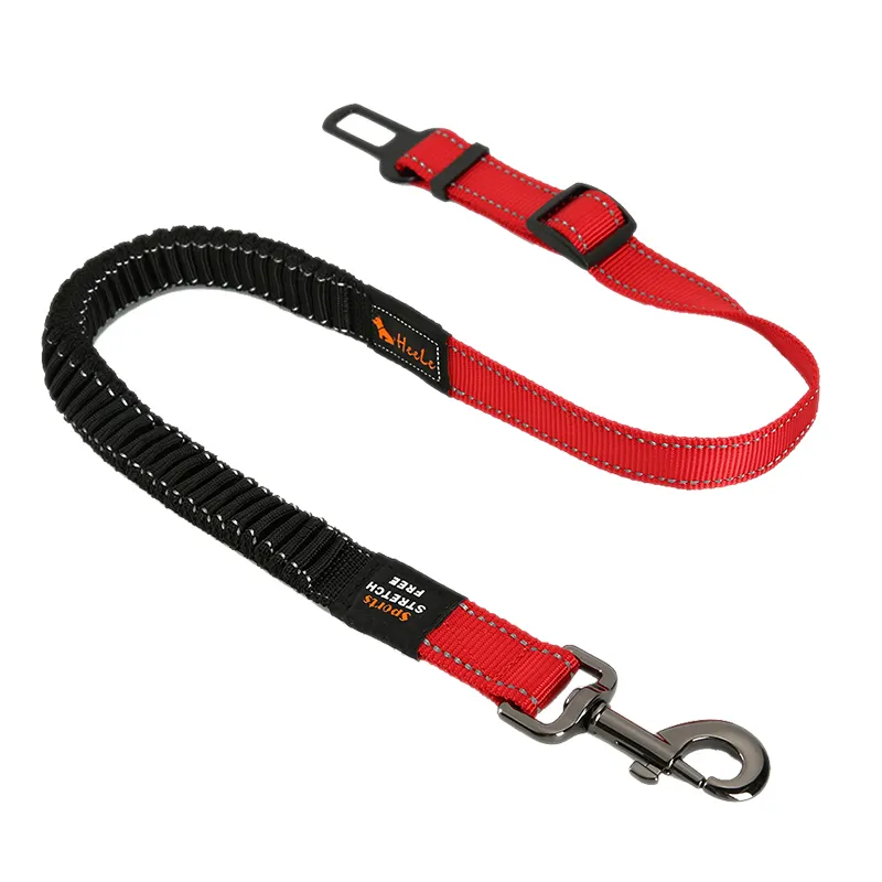 New fashion dogs innovative products dog lead retractable harness leash pet safety car belt