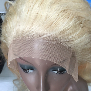 Perruque Body Wave Blonde 180% avec Lace Frontal, densité 613, pour femmes noires, 360 - Product Image 5