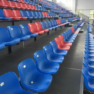处女座优质吹塑criket网球篮球塑料椅子体育场座位