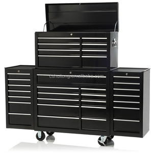 Heavy duty 42-Inch Roller Metal Tool Cabinet sets tool Chest two Side lockers with 33 Drawers