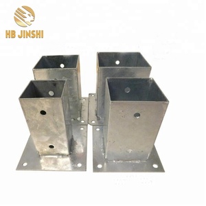 Soporte para Postes de Madera de 75 mm, Zapatas para Postes de Cerca - Product Image 6