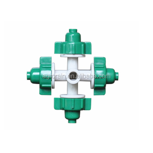 Haute qualité MJ1501 quatre voies 26LPH buse en plastique noir jardin électrique et brumisateur d'irrigation Super Fine brumisateur pour une utilisation agricole - Product Image 6