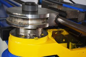 Nhà Kính dọc 4 "hình bầu dục SS liền mạch 38nc 1 1/2 3/4 inch Ống Vuông ống điện Bender máy để bán - Product Image 4