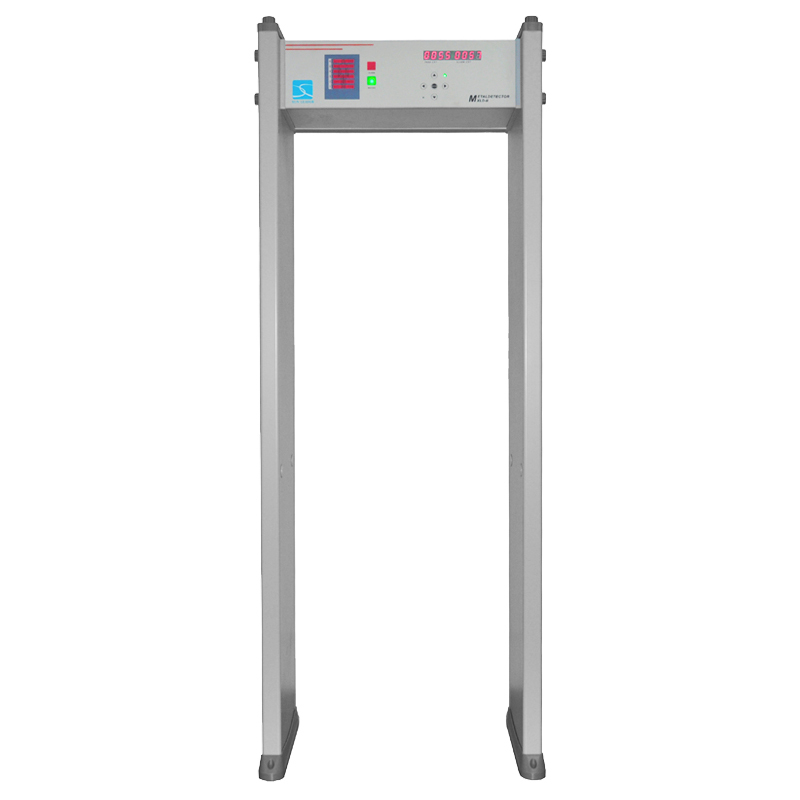 high performance & portable walk through metal detector to detect explosives, weapons in airport