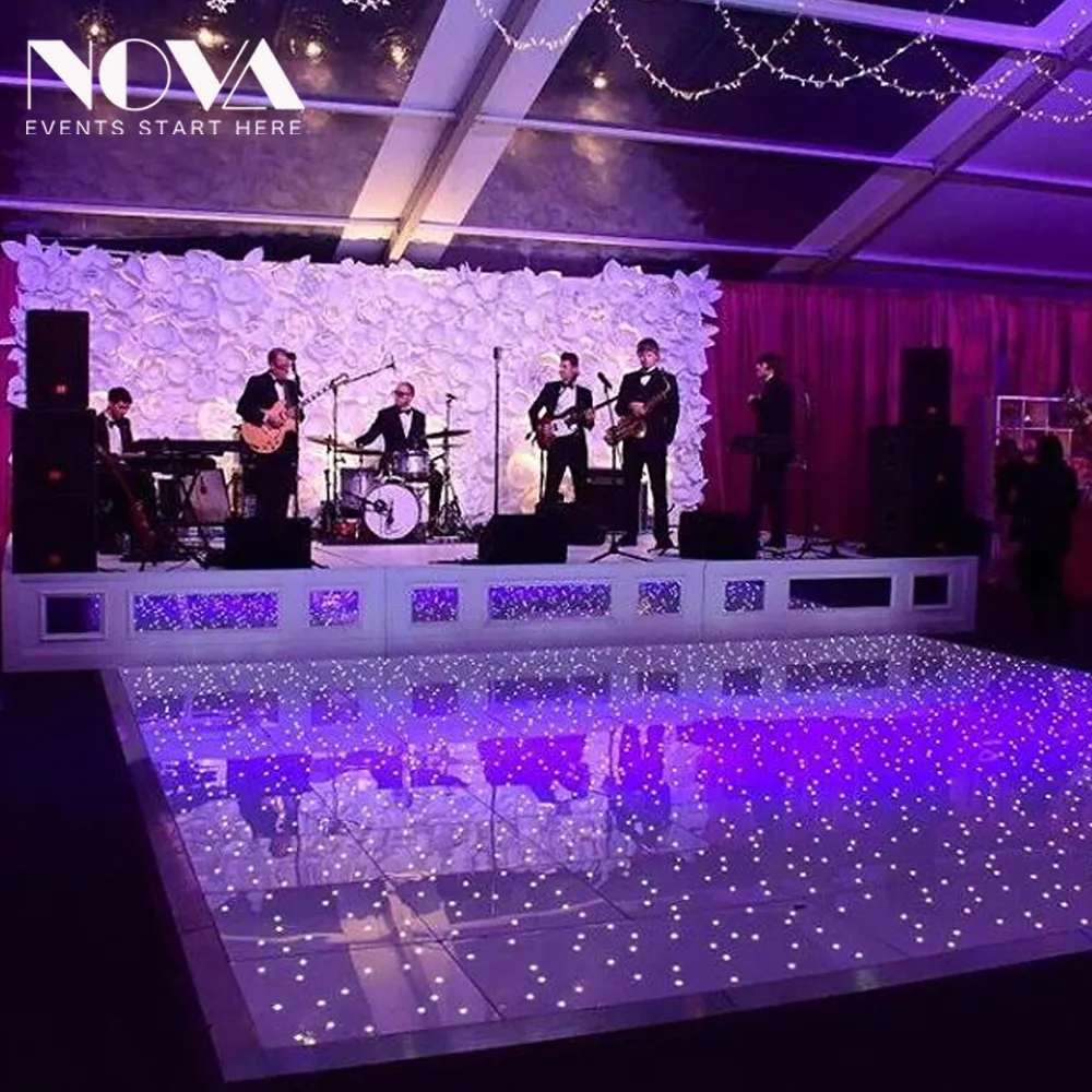 2019 NOVA easy set up Disco จอแสดงผล Led light starlit dance floor