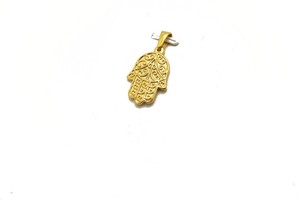 Collana Olivia in Acciaio Inossidabile con Ciondolo Rotondo Argentato in Ebraico, <span class=keywords><strong>Preghiera</strong></span> della Fede Shema Israel - Product Image 5