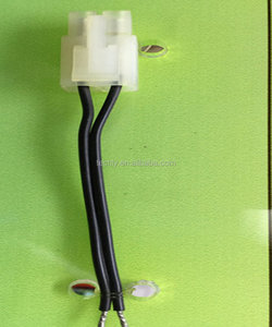 El mejor conector de arnés de cableado de Cable de nailon negro de 150mm y 2 pines del fabricante 1015 18AWG 600V 105C 300mm ROHS para - Product Image 2