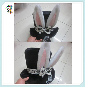 Custom Hot Movie Cosplay Bunny Rabbit <strong>Easter</strong> Party Costume <strong>Hats</strong> HPC-2602 - Product Image 2