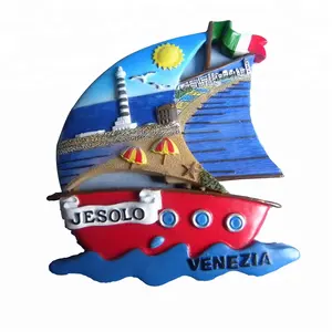 Italy souvenirs 3d design polyresin fridge magnet