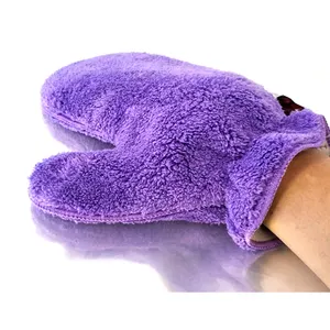 Microfiber Dust Cleaning Handschoen Mitt, Spons Glove