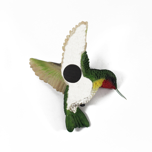Resina verde pájaro 3D Animal nevera imán animal figura - Product Image 4