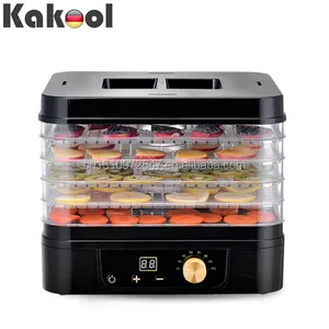 KAKOOL 6 Trays Food Dehydrator Snacks Dehydration Dryer Fruit