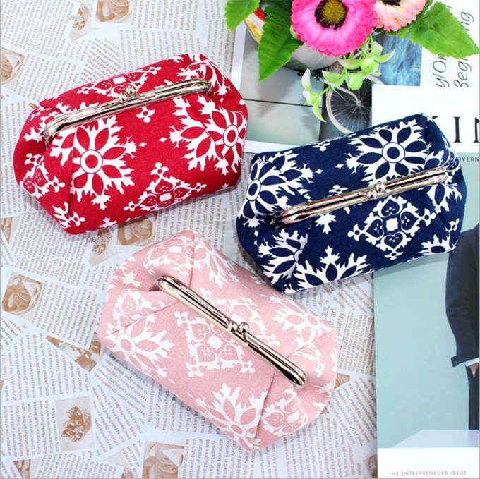 Hoa Lá Make-Up Mỹ Phẩm Tote Túi Mang Theo Trường Hợp