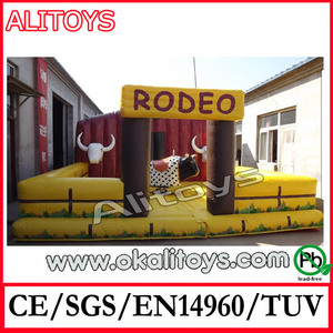 inflable mechanical bull deporte juegos inflables rodeo toro inflable - Product Image 1